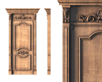 Door, 3d models (stl)