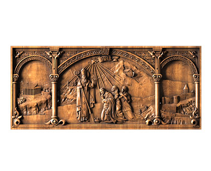 Panels, bas-reliefs, 3d models (stl)