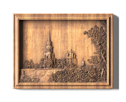 Panel Kremlin, 3d models (stl)