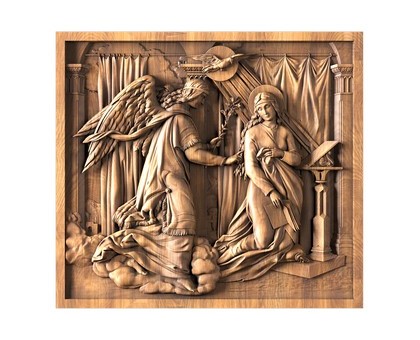 Panel Annunciation, 3d models (stl)