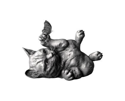 Panel Kitten, 3d models (stl)