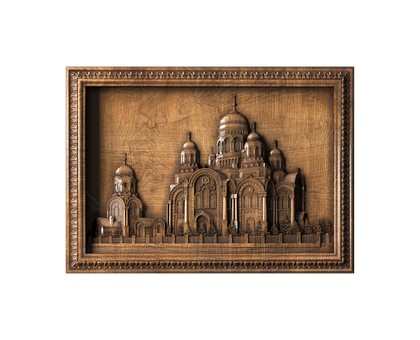 Panel Temple, 3d models (stl)