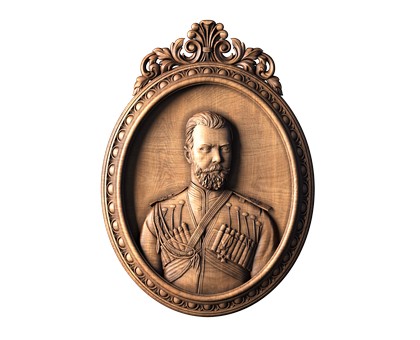 Panel The Romanovs Nicholas II, 3d models (stl)