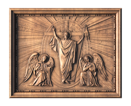 Resurrection of Christ, 3d models (stl)