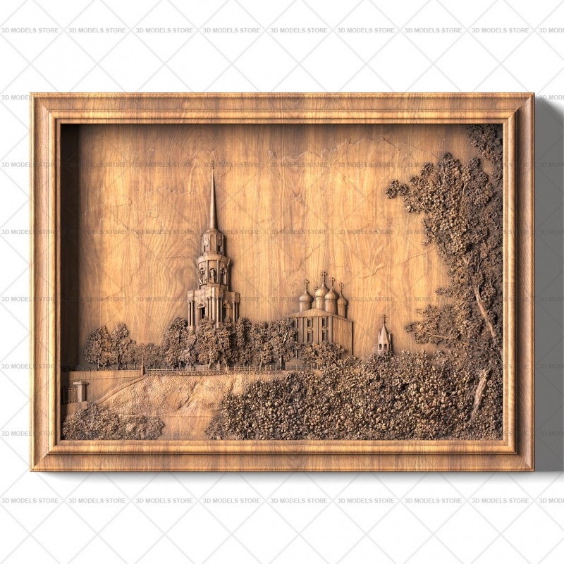 Panel Kremlin, 3d models (stl)