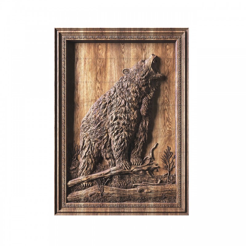 Panels Grizzly, 3d models (stl)