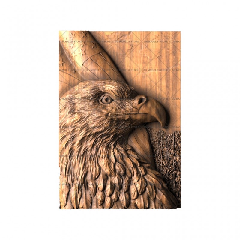 Panel Eagle, 3d models (stl)