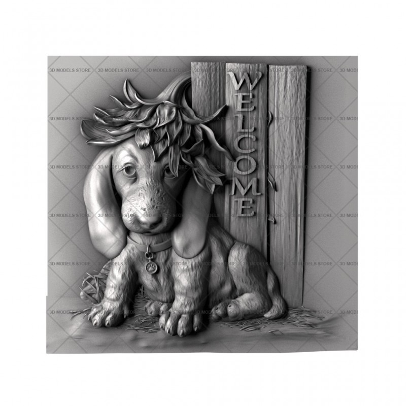 Panel Puppy, 3d models (stl)