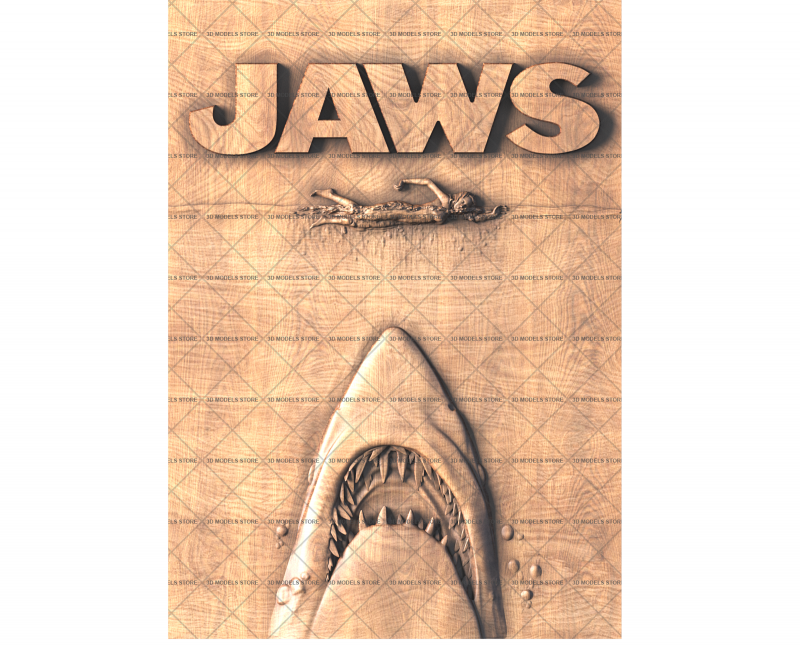 Panel Jaws (Stephen King), 3d models (stl)