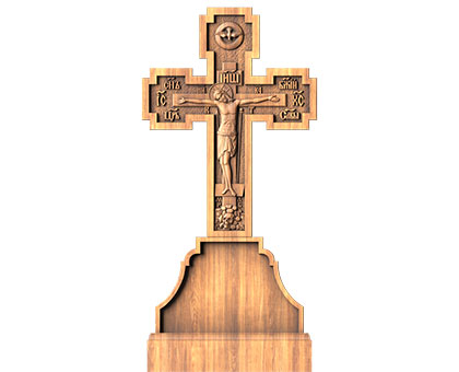 Crucifix, 3d models (stl)