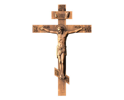 Crucifix, 3d models (stl)