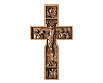 Crucifix, 3d models (stl)