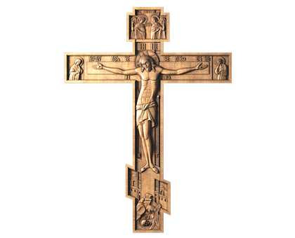 Crucifix, 3d models (stl)