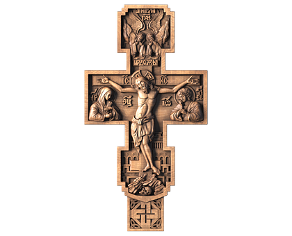 Crucifix, 3d models (stl)