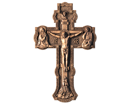 Crucifix, 3d models (stl)