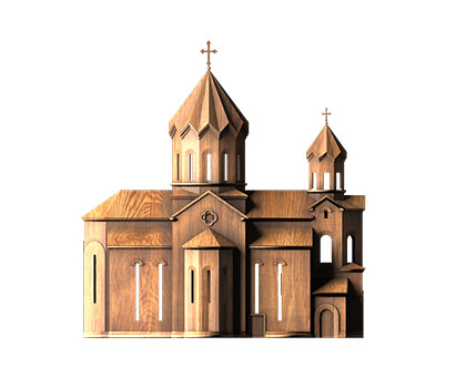 Sculpture Church, 3d models (stl)