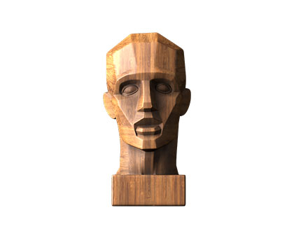 Sculpture head, 3d models (stl)