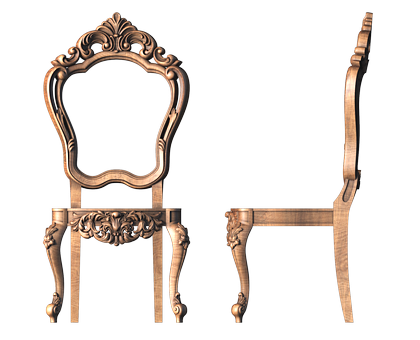 Chair, 3d models (stl)