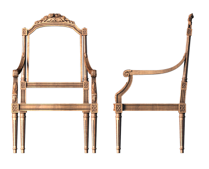 Armchair, 3d models (stl)