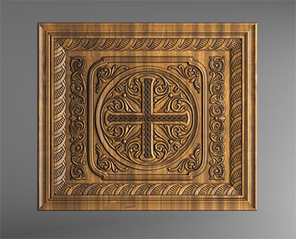 Church panel, 3d models (stl)