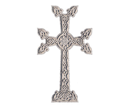 Gravestone cross, 3d models (stl)