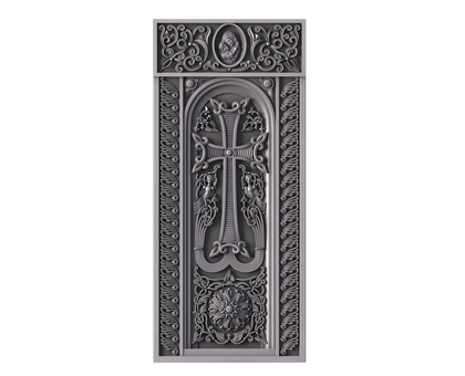 Monument Khachkar, 3d models (stl)