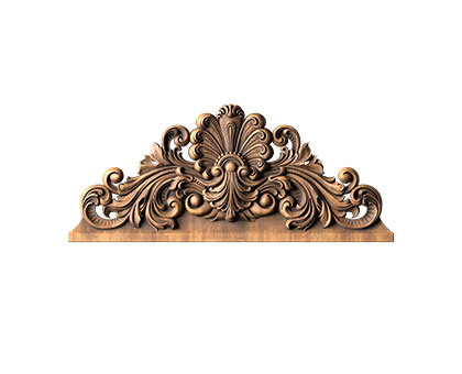 Capital (crown) for door, 3d models (stl)