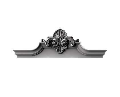 Capital (crown) for door, 3d models (stl)