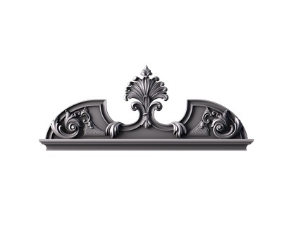 Capital (crown) for door, 3d models (stl)