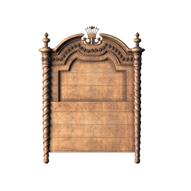 Headboard, 3d models (stl)