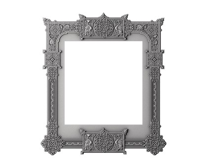 Frame for an icons, 3d models (stl)