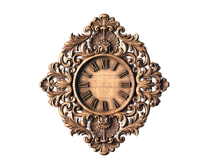 Wall Clock, 3d models (stl)