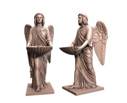 Angel, 3d models (stl)