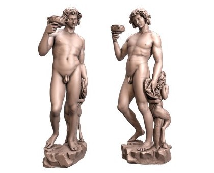 Bacchus, 3d models (stl)