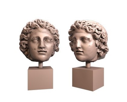 Alexander the Great, 3d models (stl)