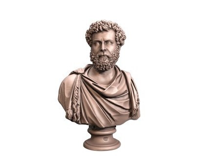 Bust of a man, 3d models (stl)