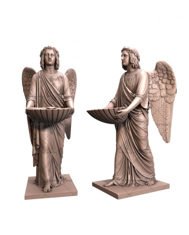 Angel, 3d models (stl)