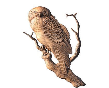 Owl, 3d models (stl)