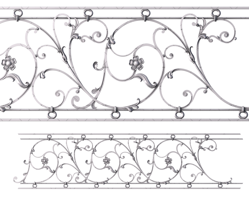 Fence, 3d models (stl)