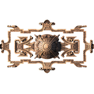 Carved ceilings 3D models