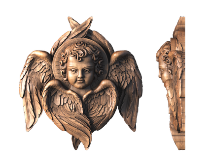 Angel, 3d models (stl)