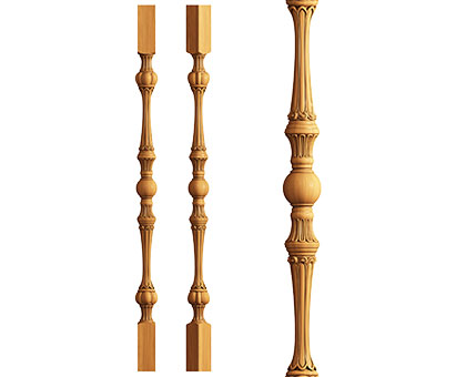 Baluster, 3d models (stl)