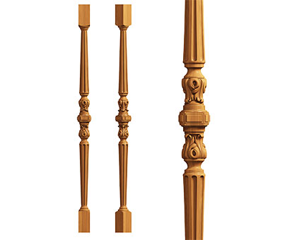 Baluster, 3d models (stl)