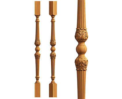 Baluster, 3d models (stl)