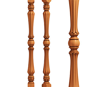 Baluster, 3d models (stl)