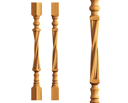 Baluster, 3d models (stl)