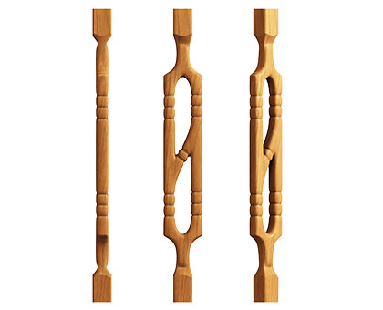 Baluster, 3d models (stl)