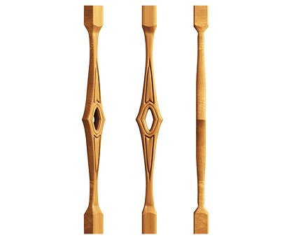 Baluster, 3d models (stl)