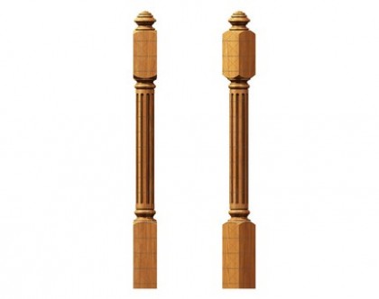 Baluster, 3d models (stl)