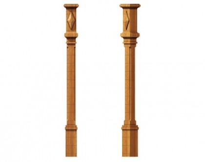 Baluster, 3d models (stl)